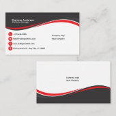 Cartes de visite de haute qualité (Devant / Derrière)