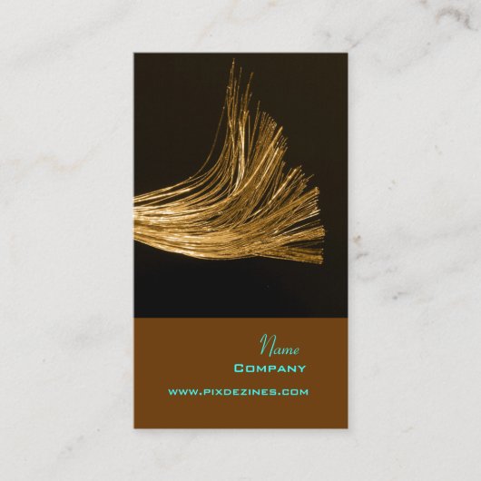 cartes de visite de haute technologie en fibre opt (Devant)