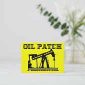 Cartes de visite de Jack de pompe de correction (Debout devant)