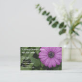 Cartes de visite de jardinage (Debout devant)