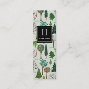 Cartes de visite de jardinier du motif de