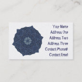 Cartes de visite de jeans (Dos)