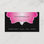 Cartes de visite de joaillerie classique (Dos)