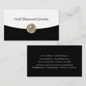 Cartes de visite de joailliers professionnels (Devant / Derrière)