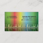 Cartes de visite de jockey DJ (Dos)