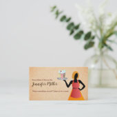 Cartes de visite de jus de Smoothie (Debout devant)