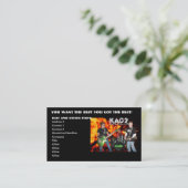 cartes de visite de kaos (Debout devant)