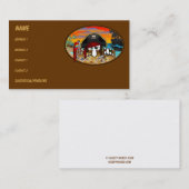 Cartes de visite de Kilroy de pirate (Devant / Derrière)