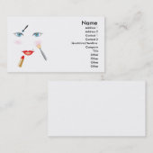 Cartes de visite de la beauté #6 (Devant / Derrière)