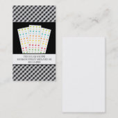 Cartes de visite de la boutique de bonbons (Devant / Derrière)