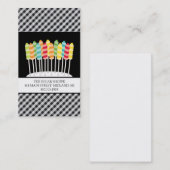 Cartes de visite de la boutique de bonbons (Devant / Derrière)