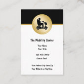 Cartes de visite de la Boutique de mobilité Médica (Devant)