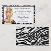 Cartes de visite de la Boutique de pion (Devant / Derrière)