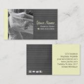 Cartes de visite de la Boutique nuptiale (Devant / Derrière)