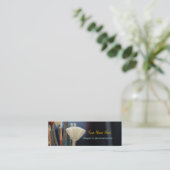 Cartes de visite de la brosse de l'artiste (Debout devant)