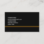 Cartes de visite de la Compagnie du blé (Dos)