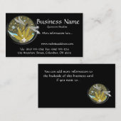 Cartes de visite de la conception 2 de libellule (Devant / Derrière)