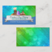 Cartes de visite de la fête des animaux (Devant / Derrière)