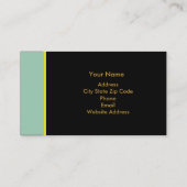 Cartes de visite de la Forêt Noire (Dos)