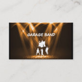 Cartes de visite de la Musique cool (Devant)