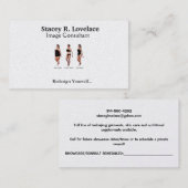 Cartes de visite de la nouvelle conception (Devant / Derrière)