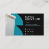 Cartes de visite de la peinture de maison simple (Devant)