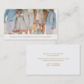 Cartes de visite de la simplicité | (Devant / Derrière)