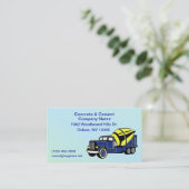 Cartes de visite de la société Concret & Cement (Debout devant)