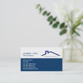 Cartes de visite de la société de titre (Debout devant)