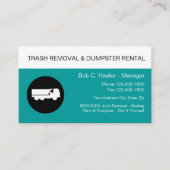 Cartes de visite de la suppression du noeud (Devant)