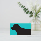 Cartes de visite de labrador retriever (Debout devant)