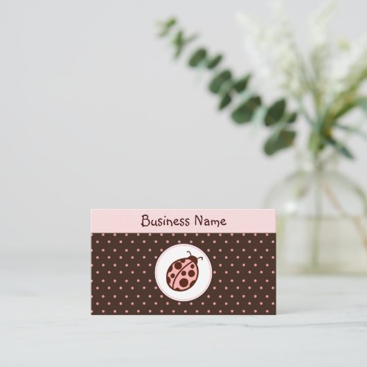 Cartes de visite de Ladybug (Debout devant)