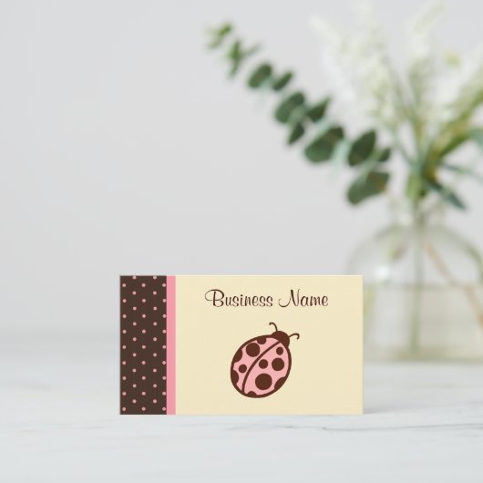 Cartes de visite de Ladybug (Debout devant)