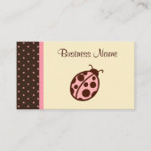 Cartes de visite de Ladybug (Devant)