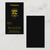 Cartes de visite de l'agent de récupération (Devant / Derrière)