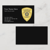 CARTES DE VISITE DE L'AGENT DE RESTAURATION FUGITI (Devant / Derrière)