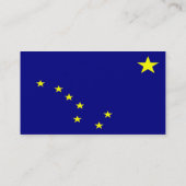 Cartes de visite de l'ALASKA (Dos)