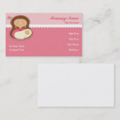 Cartes de visite de l'amour du bébé (Devant / Derrière)