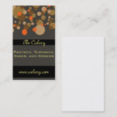 Cartes de visite de lanterne d'automne (Devant / Derrière)