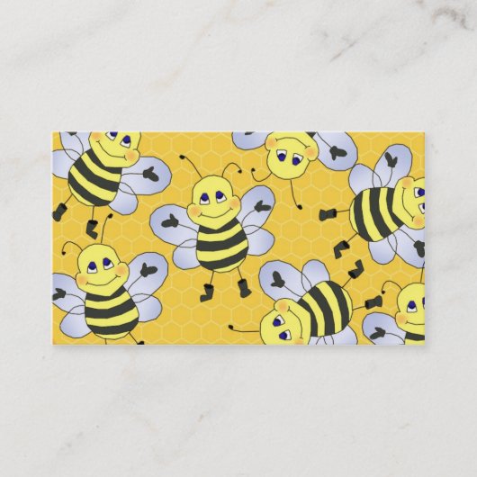 Cartes de visite de l'apiculture (Devant)