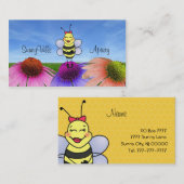 Cartes de visite de l'apiculture (Devant / Derrière)