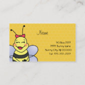 Cartes de visite de l'apiculture (Dos)