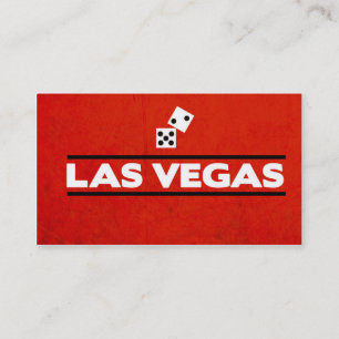 Cartes de visite de Las Vegas
