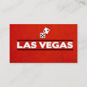 Cartes de visite de Las Vegas (Devant)
