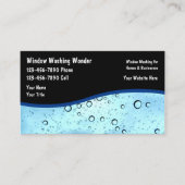 Cartes de visite de lavage de fenêtre (Devant)