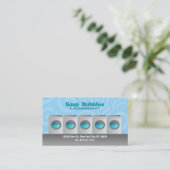 Cartes de visite de laverie automatique (Debout devant)