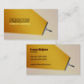 Cartes de visite de laveur de vitres (Devant / Derrière)