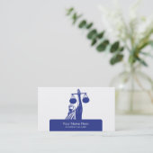 Cartes de visite de l'avocat (Debout devant)