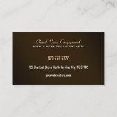 Cartes de visite de l'église (Dos)