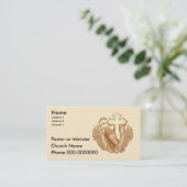 Cartes de visite de l'église (Debout devant)